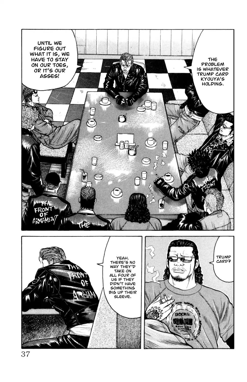 Crows Gaiden Chapter 4 page 38 - Chapter 4: Fourth Generation Front Of Armament (First Half)