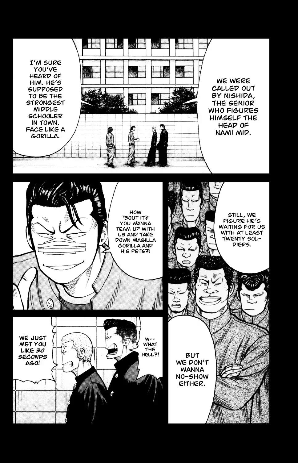 Crows Gaiden Chapter 7 page 10 - Chapter 7: Kizu Kyousuke (Second Half)