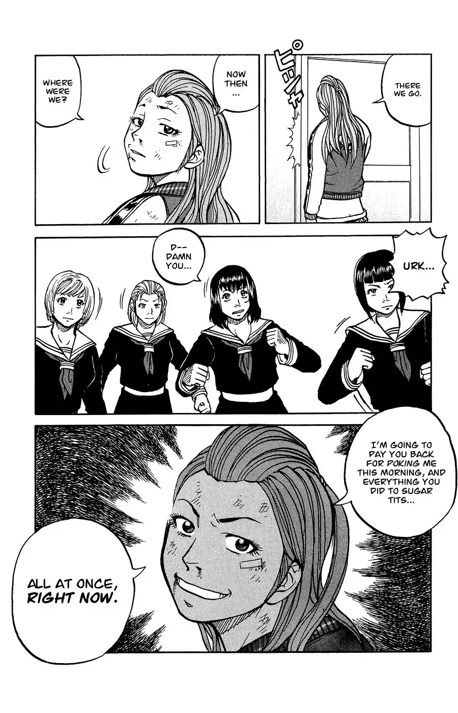 Crows Ladies Chapter 1 page 36 - Chapter 1: Tribute 1: Kokuchou
