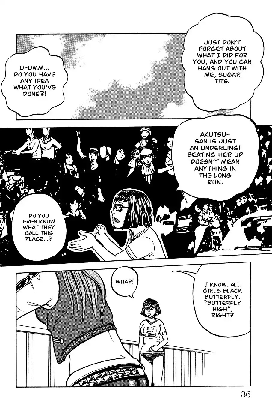 Crows Ladies Chapter 1 page 41 - Chapter 1: Tribute 1: Kokuchou