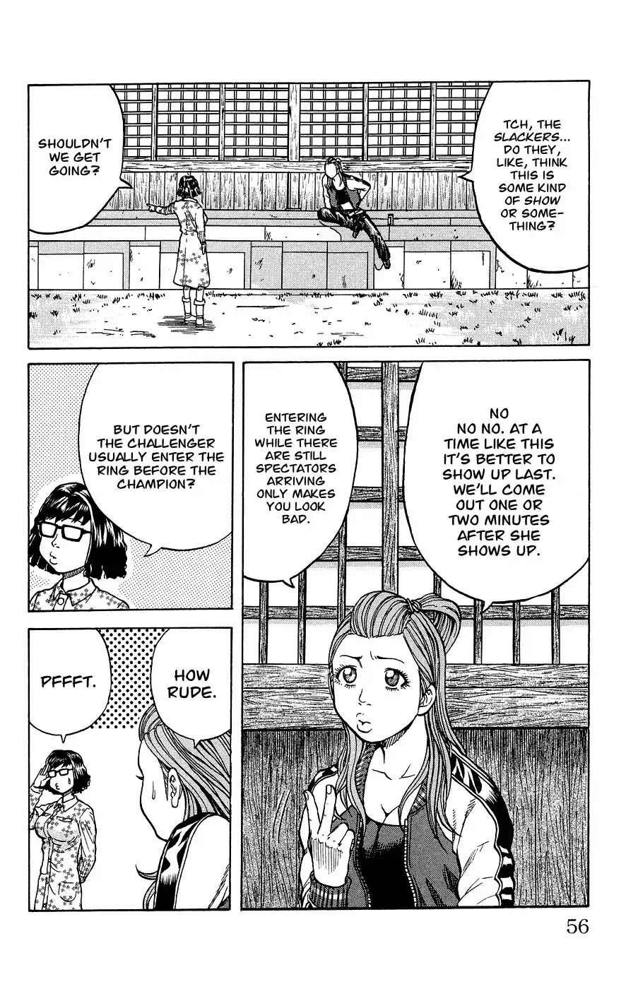 Crows Ladies Chapter 2 page 13 - Chapter 2: Tribute 2: Beneath the Cherry Blossoms...