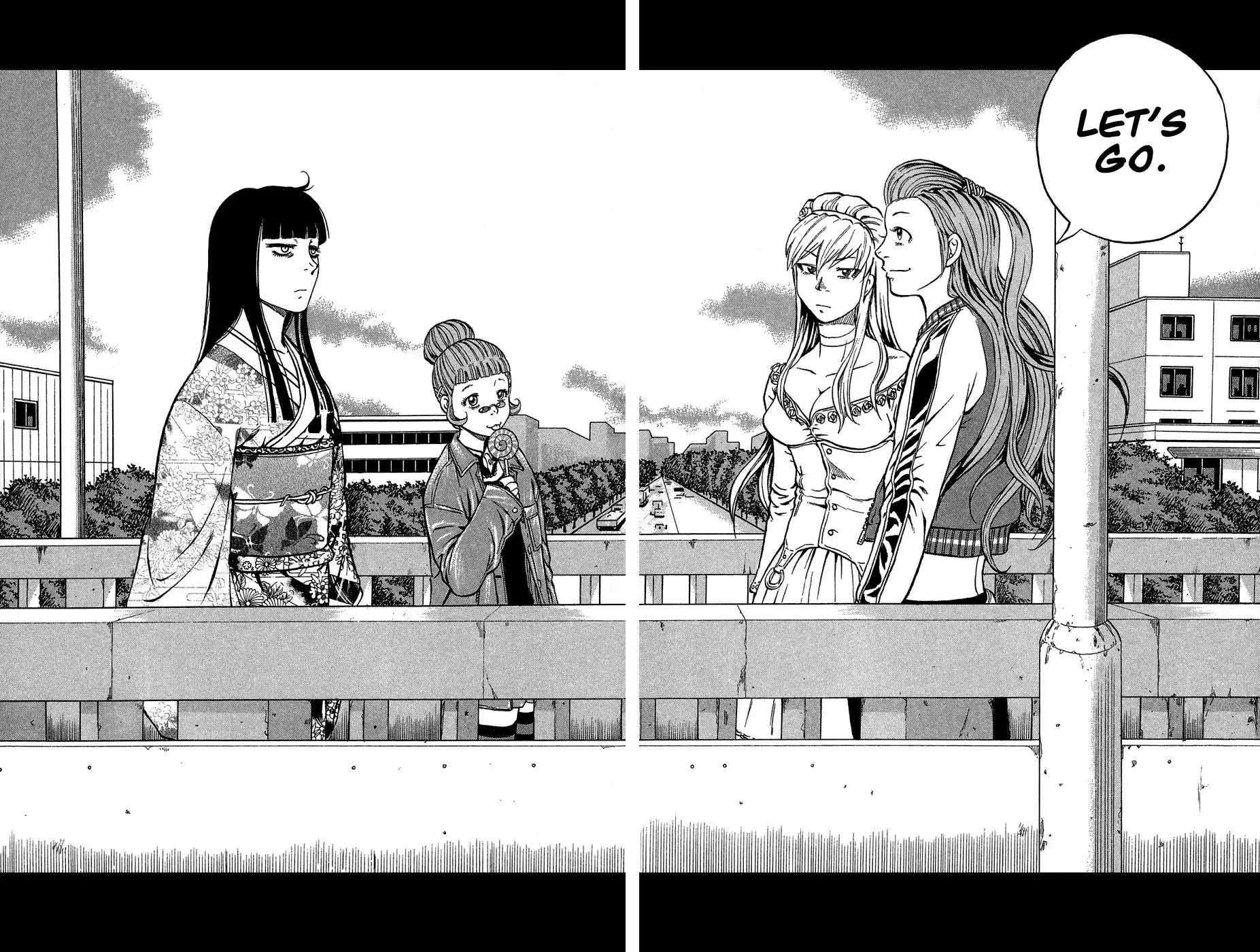 Crows Ladies Chapter 4 page 34 - Chapter 4: Tribute 4: Mounting the Counterattack