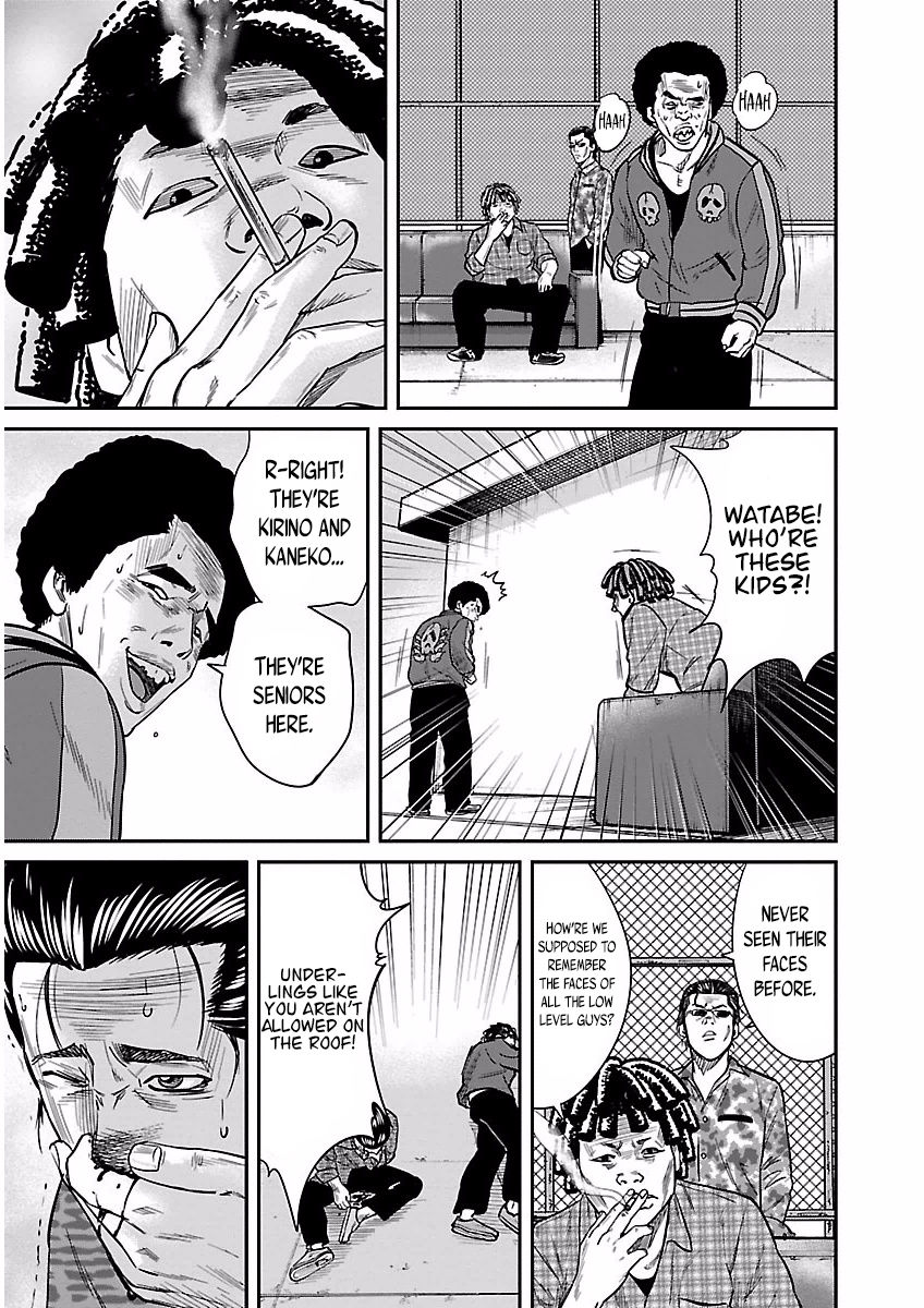 Crows Respect Chapter 2 page 18 - Chapter 2 : “Graffiti” Fujiwara Satoshi