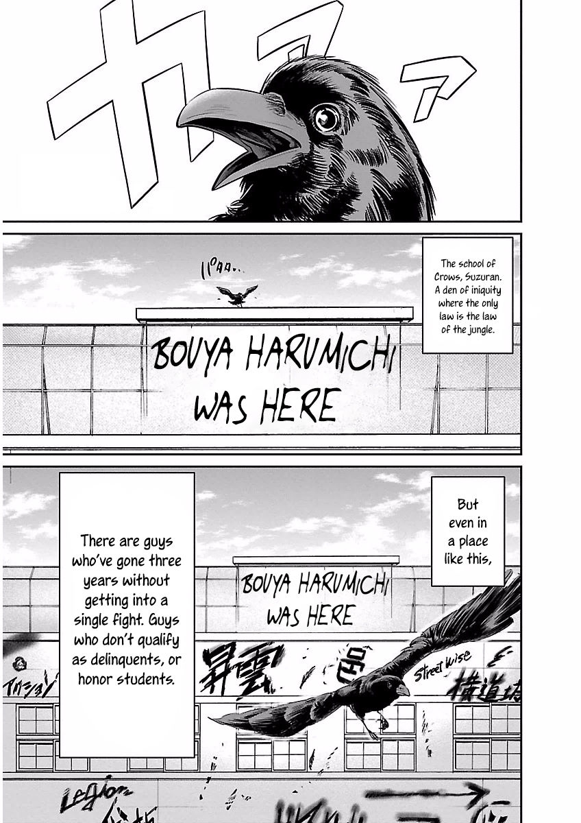 Crows Respect Chapter 2 page 2 - Chapter 2 : “Graffiti” Fujiwara Satoshi