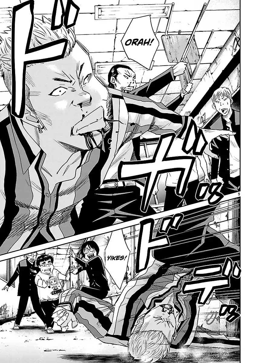 Crows Respect Chapter 3 page 10 - Chapter 3: “Crows vs Hakaiju” Honda Shingo ~The Strongest vs The Most Evil~