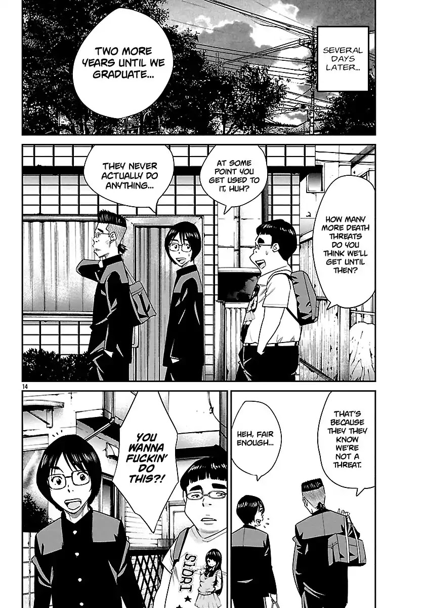 Crows Respect Chapter 3 page 15 - Chapter 3: “Crows vs Hakaiju” Honda Shingo ~The Strongest vs The Most Evil~