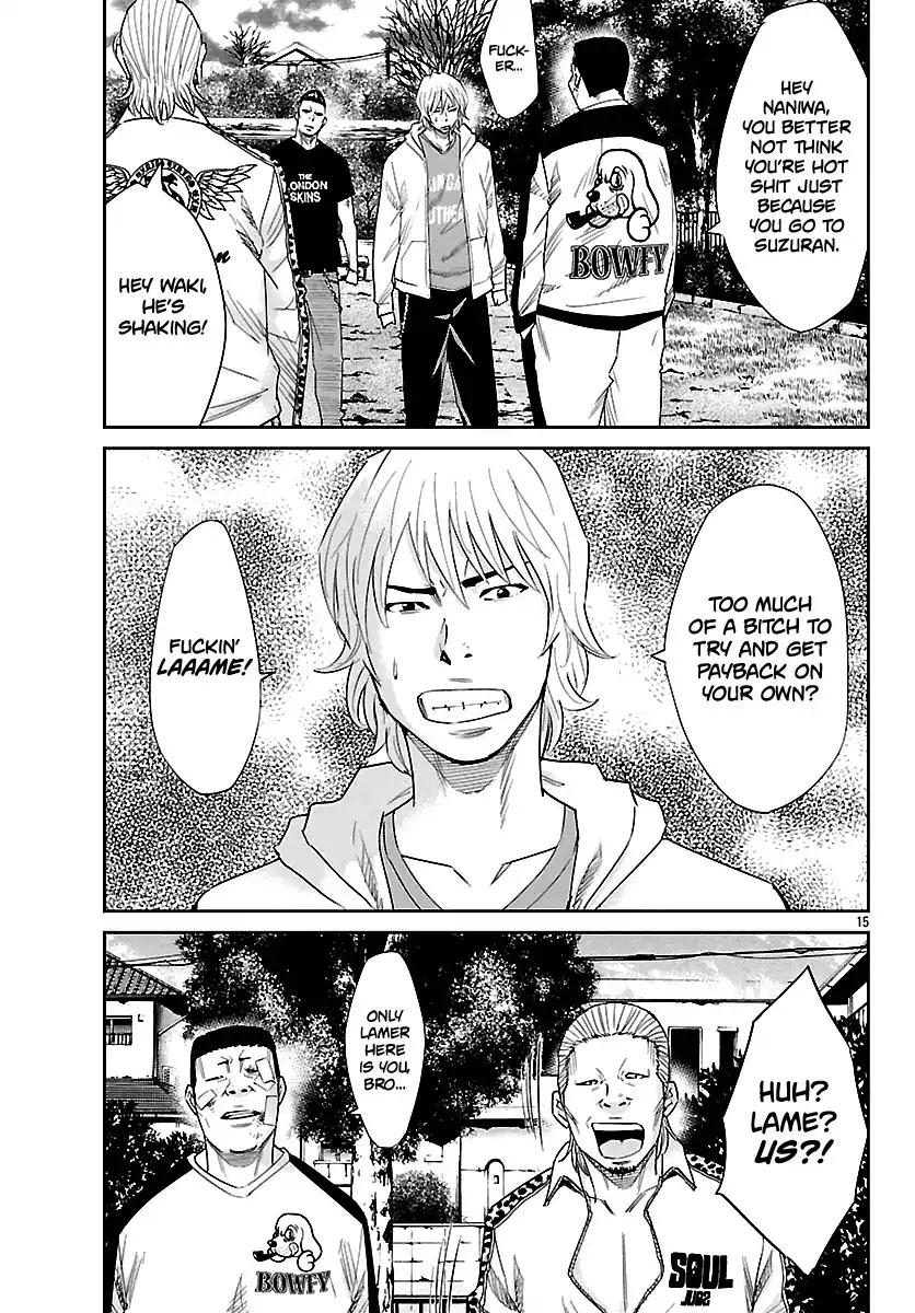 Crows Respect Chapter 3 page 16 - Chapter 3: “Crows vs Hakaiju” Honda Shingo ~The Strongest vs The Most Evil~