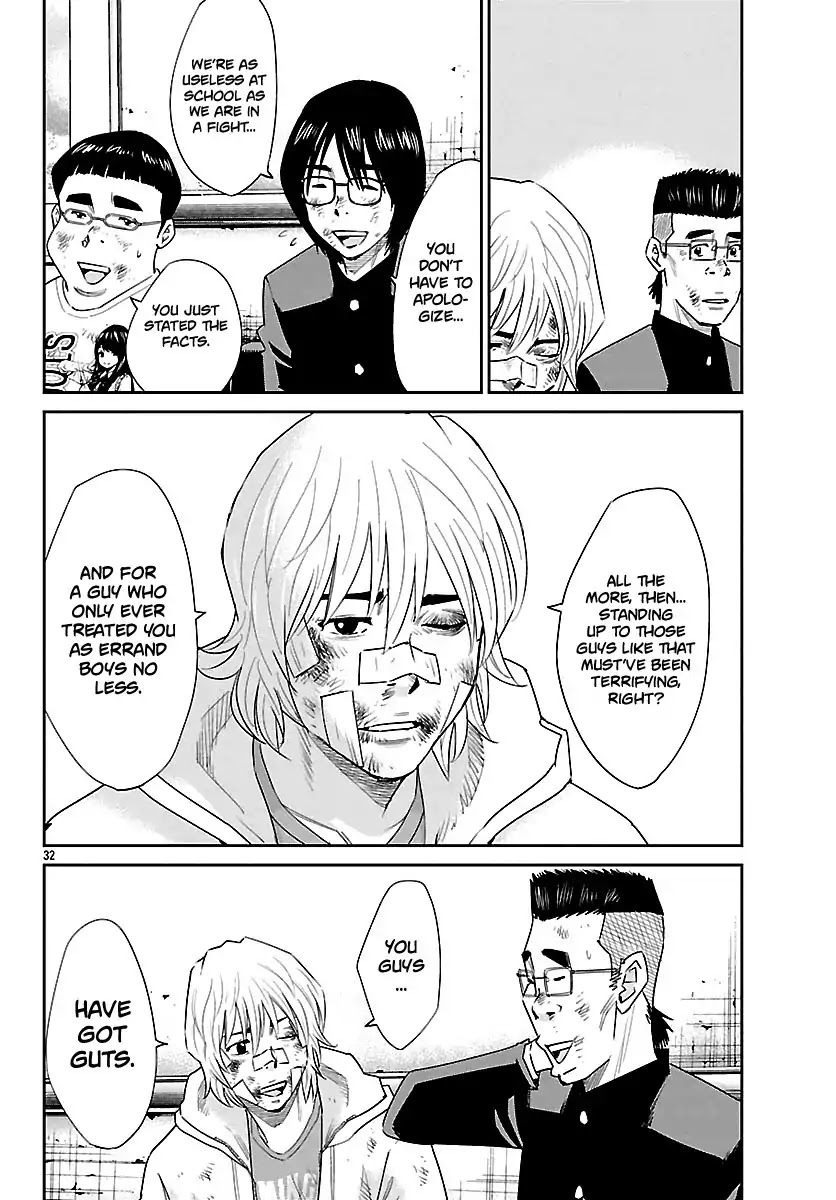 Crows Respect Chapter 3 page 33 - Chapter 3: “Crows vs Hakaiju” Honda Shingo ~The Strongest vs The Most Evil~