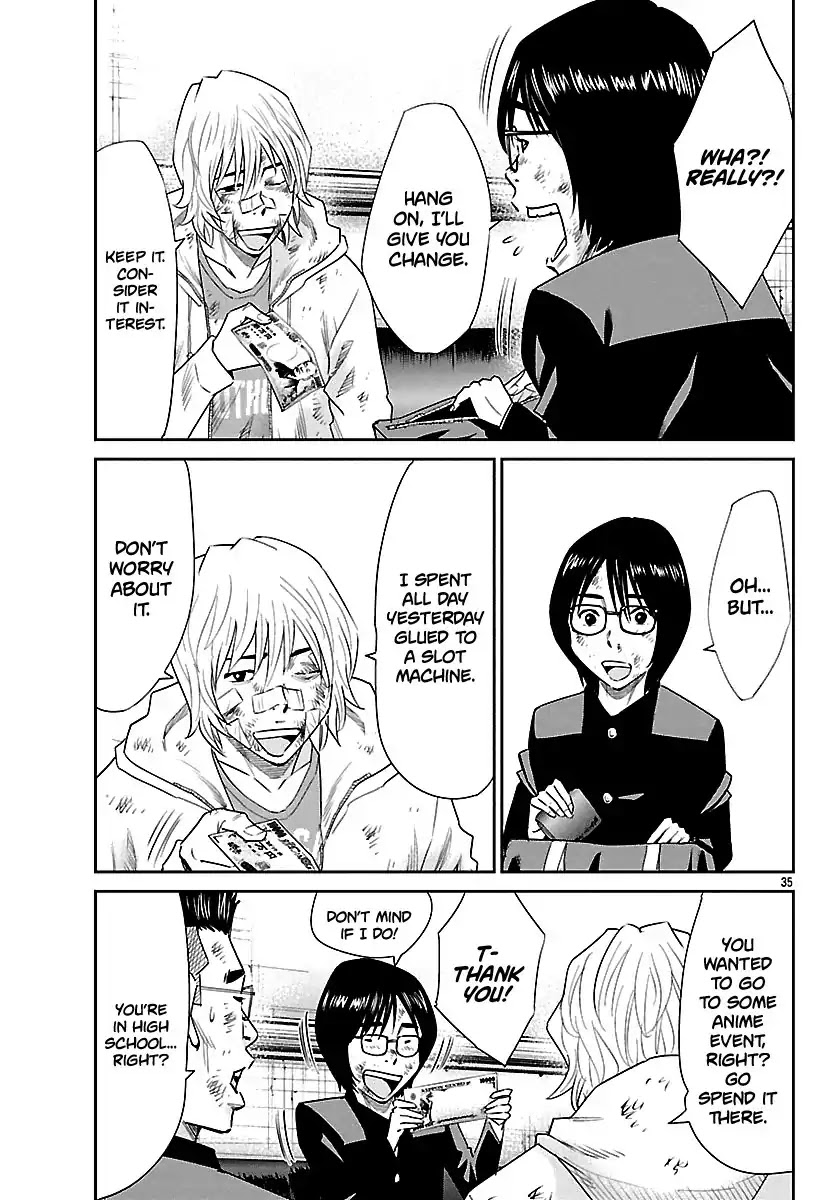 Crows Respect Chapter 3 page 36 - Chapter 3: “Crows vs Hakaiju” Honda Shingo ~The Strongest vs The Most Evil~