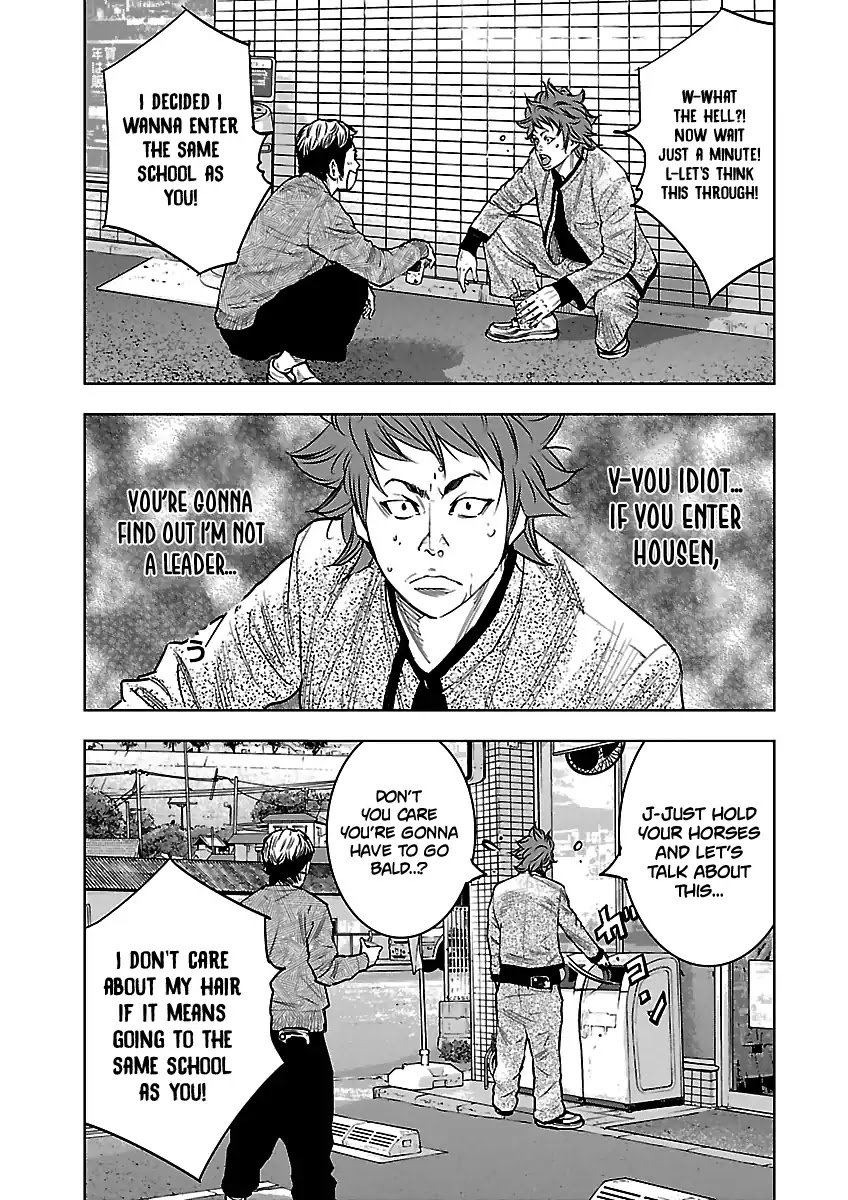 Crows Respect Chapter 5 page 21 - Chapter 5: "Housen's Iron Law" Hirakawa Tetsuhiro