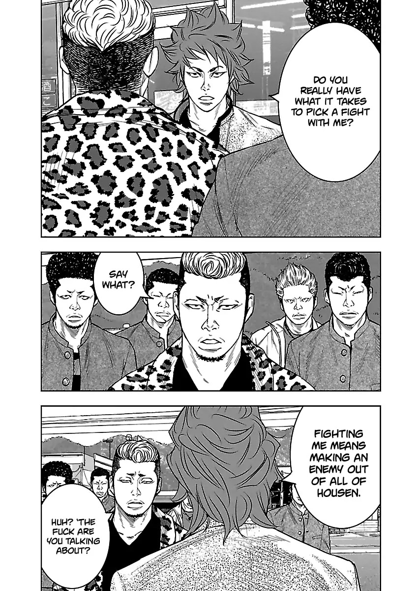 Crows Respect Chapter 5 page 27 - Chapter 5: "Housen's Iron Law" Hirakawa Tetsuhiro