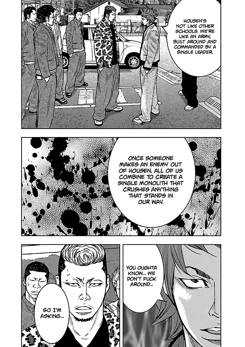 Crows Respect Chapter 5 page 28 - Chapter 5: "Housen's Iron Law" Hirakawa Tetsuhiro