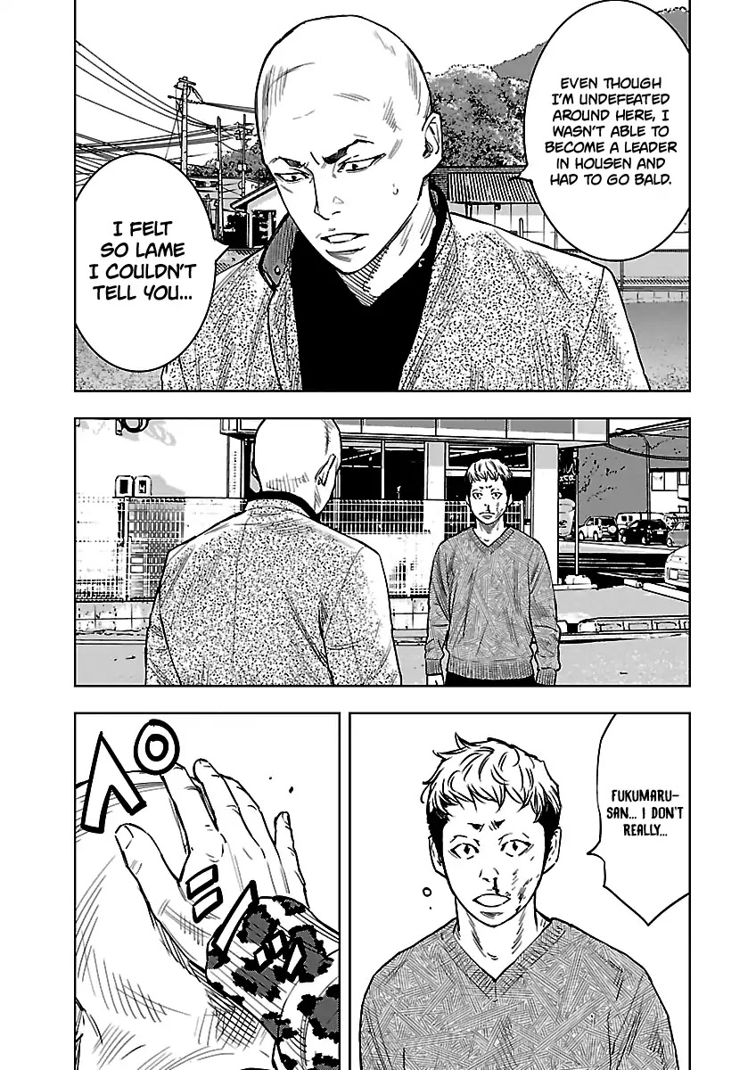 Crows Respect Chapter 5 page 37 - Chapter 5: "Housen's Iron Law" Hirakawa Tetsuhiro
