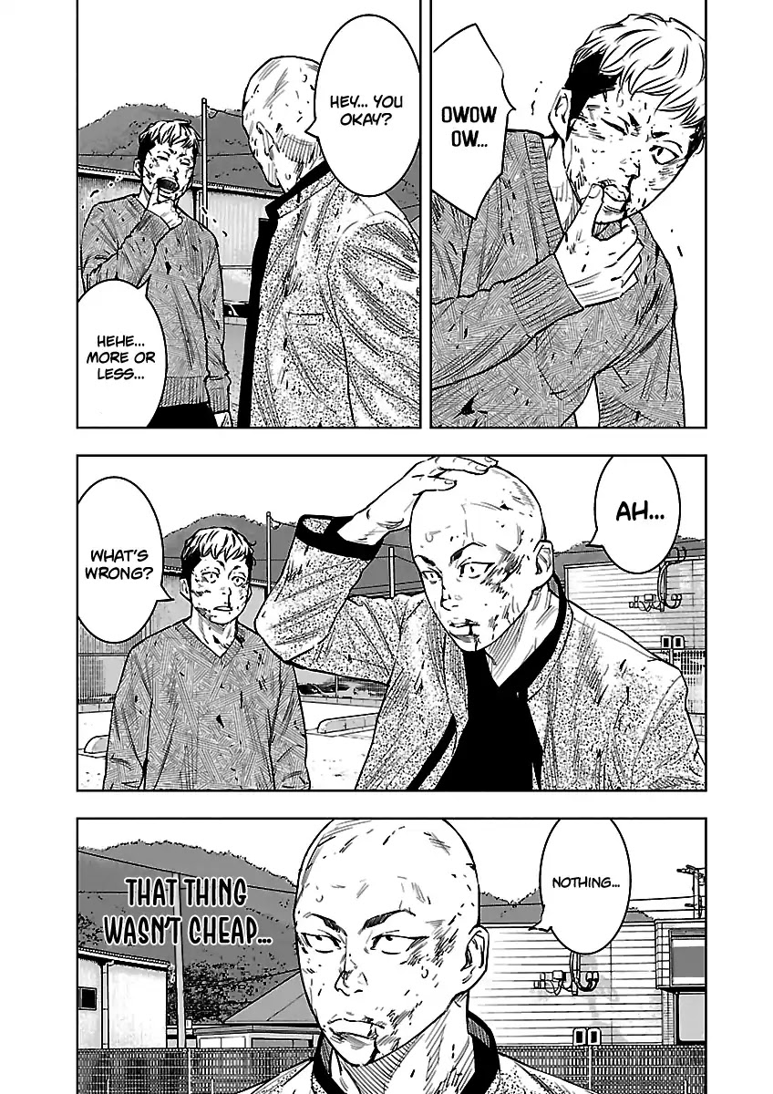 Crows Respect Chapter 5 page 45 - Chapter 5: "Housen's Iron Law" Hirakawa Tetsuhiro