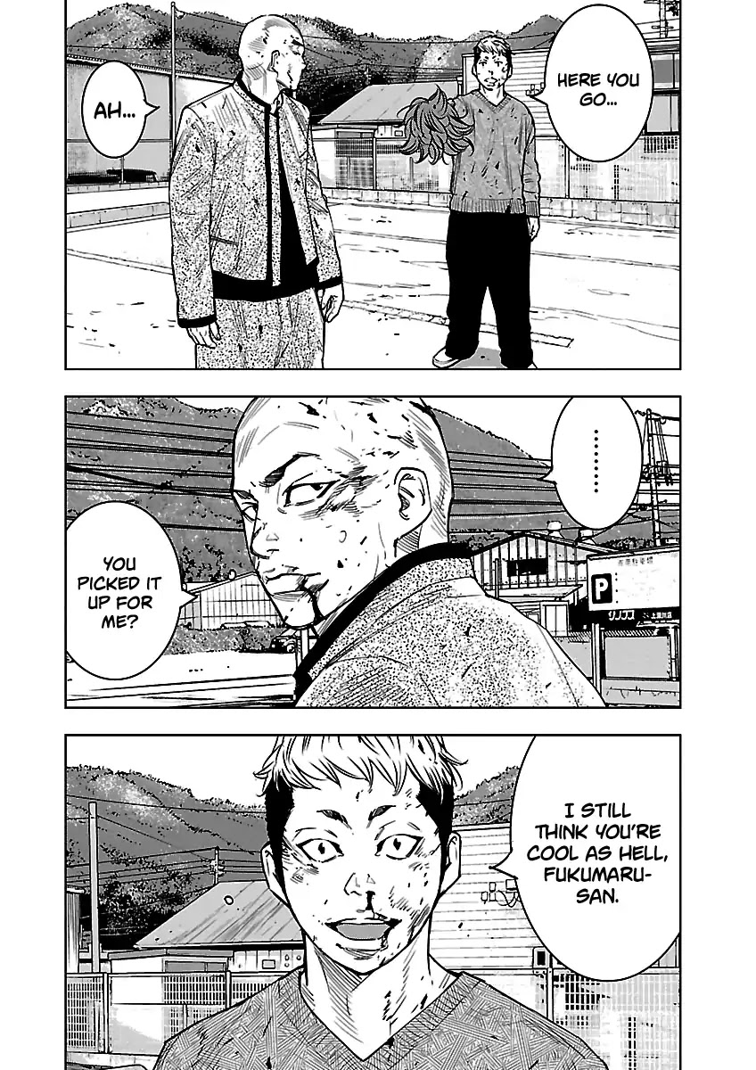 Crows Respect Chapter 5 page 46 - Chapter 5: "Housen's Iron Law" Hirakawa Tetsuhiro