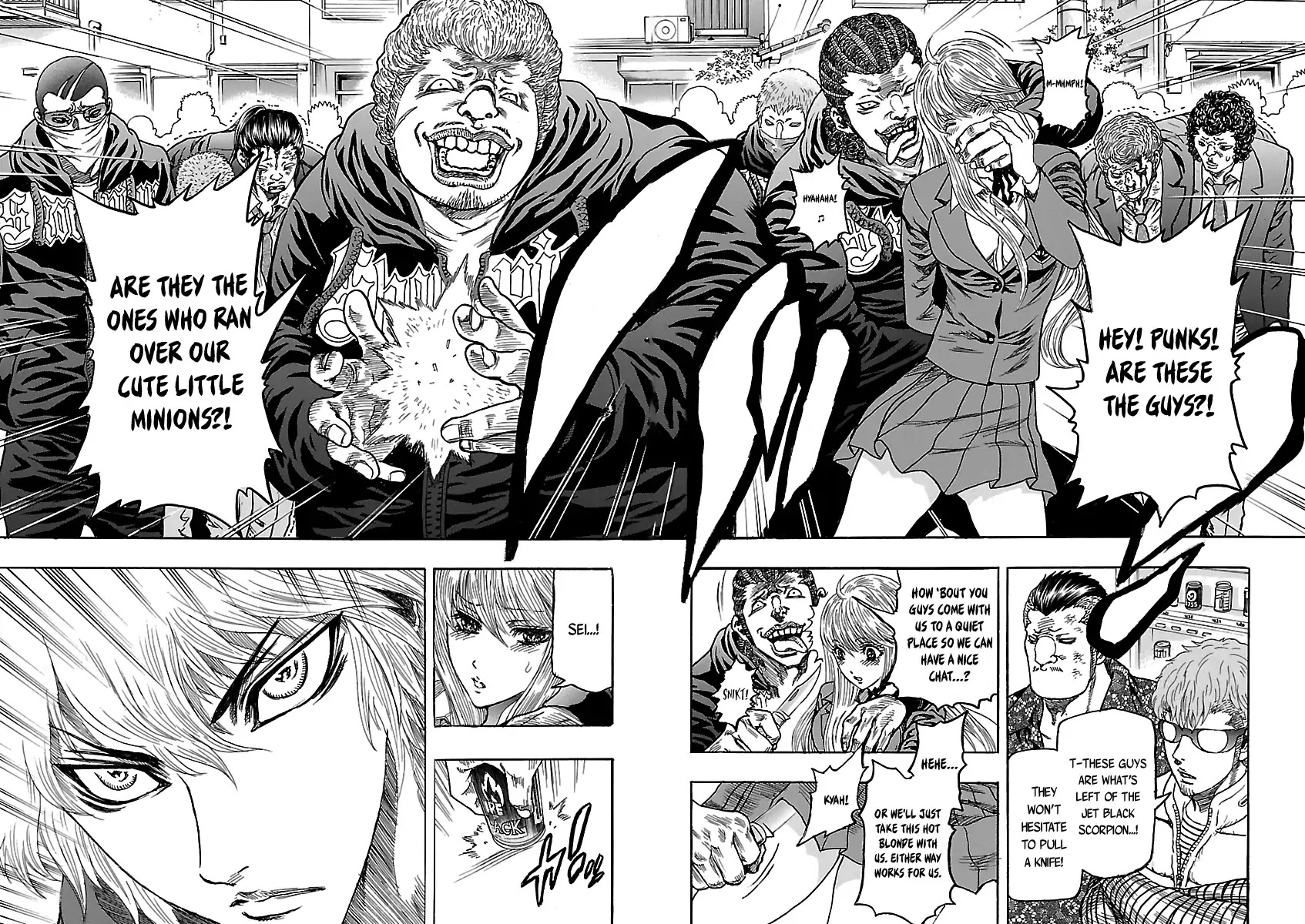 Crows Respect Chapter 6 page 12 - Chapter 6: "Sei & Seiya vs Suzuran!” Kuwahara Shinya