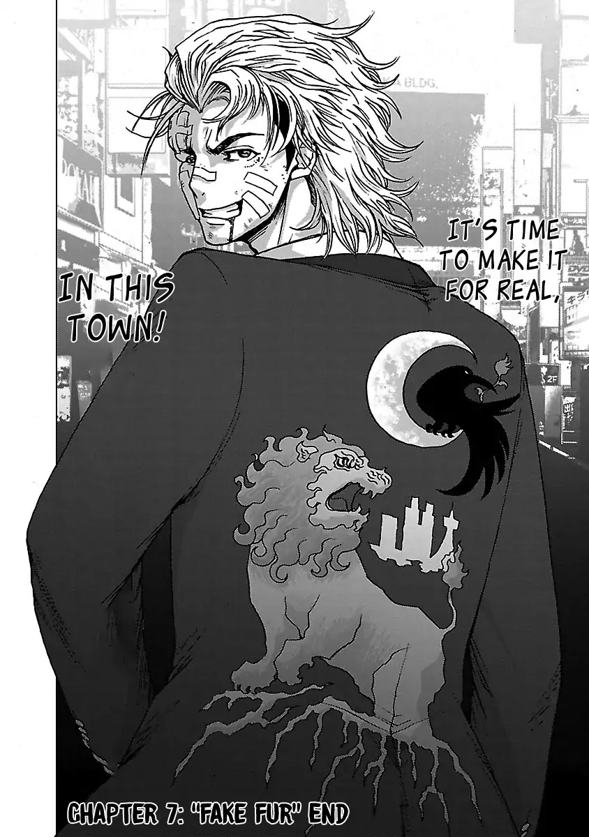 Crows Respect Chapter 7 page 32 - Chapter 7: “Fake Fur” Ooishi Hiroto