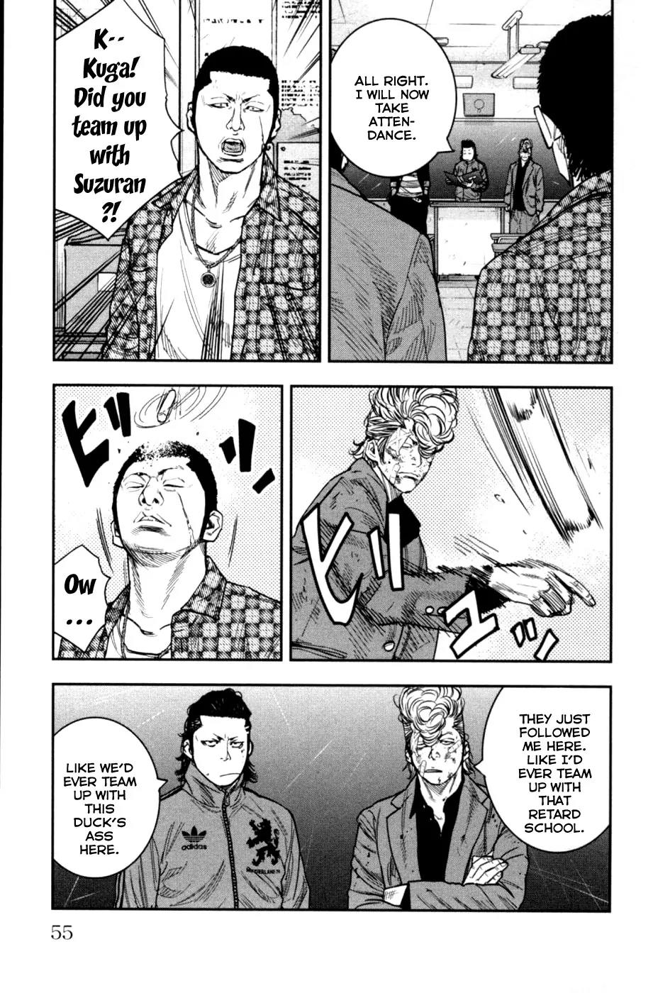 Crows Zero II: Suzuran x Houen Chapter 10 page 13 - Chapter 10: Tamura Chuuta, Suzuran