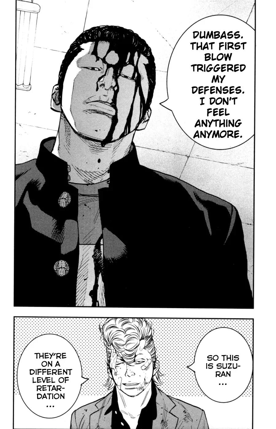 Crows Zero II: Suzuran x Houen Chapter 10 page 34 - Chapter 10: Tamura Chuuta, Suzuran