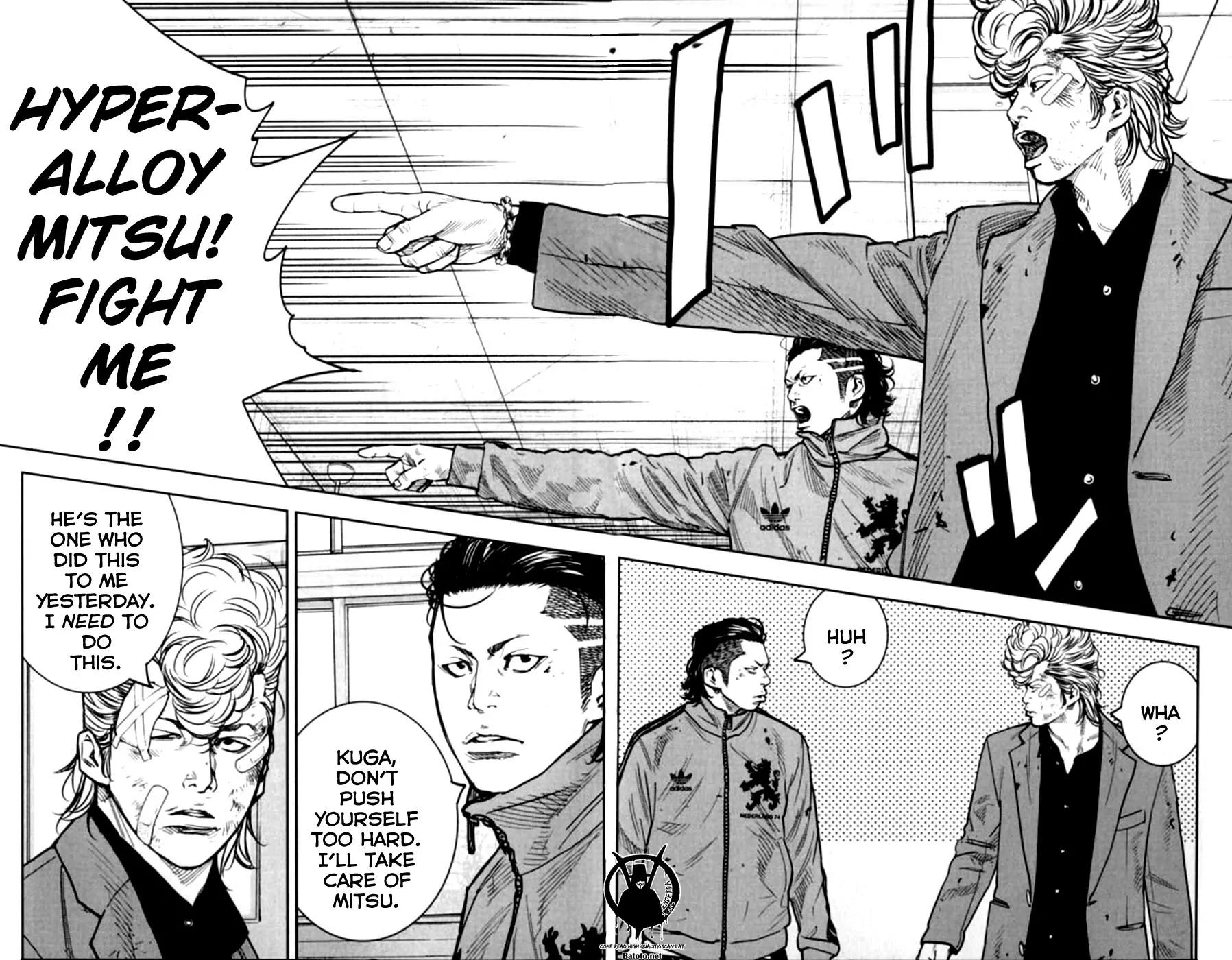 Crows Zero II: Suzuran x Houen Chapter 11 page 11 - Chapter 11: Hyper-alloy Mitsu! Fight me!