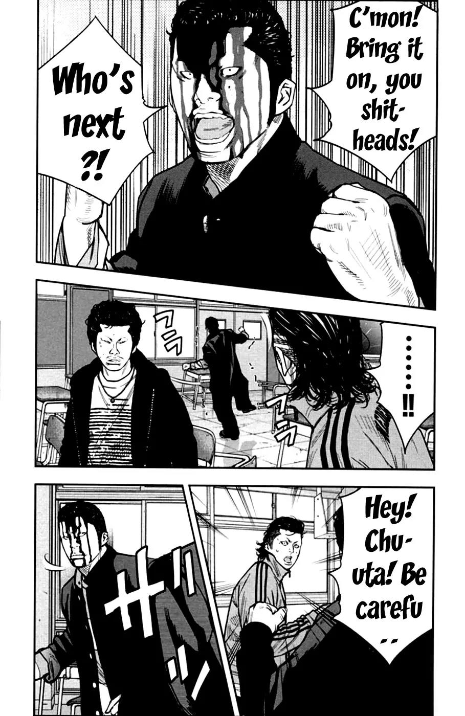 Crows Zero II: Suzuran x Houen Chapter 11 page 6 - Chapter 11: Hyper-alloy Mitsu! Fight me!
