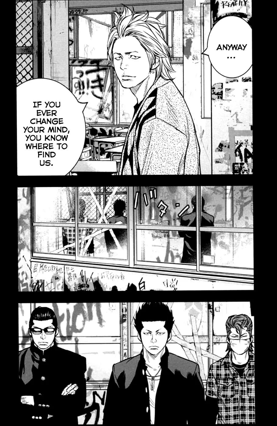Crows Zero II: Suzuran x Houen Chapter 12.5 page 13 - Chapter 12.5: Suzuran x Housen Gaiden [Ebizuka Trio]
