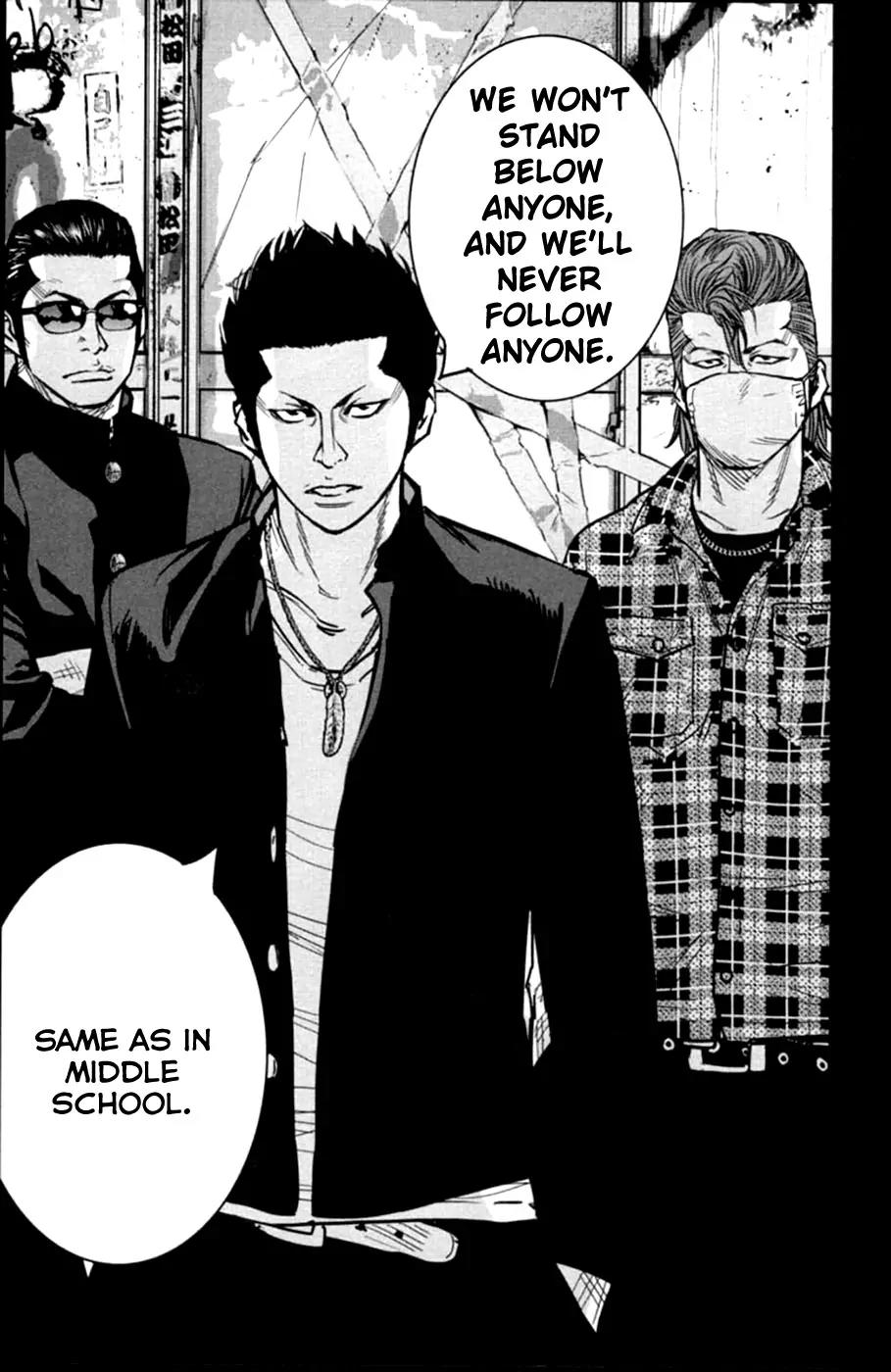 Crows Zero II: Suzuran x Houen Chapter 12.5 page 8 - Chapter 12.5: Suzuran x Housen Gaiden [Ebizuka Trio]