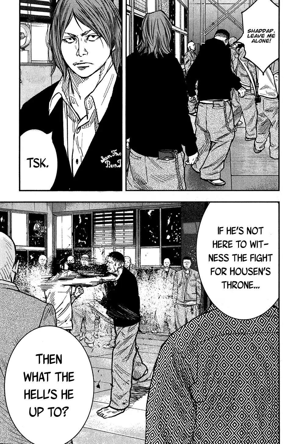 Crows Zero II: Suzuran x Houen Chapter 17 page 14 - Chapter 17: Matoba and Shibayama's plan