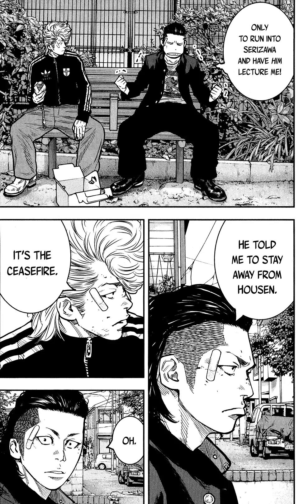 Crows Zero II: Suzuran x Houen Chapter 17 page 22 - Chapter 17: Matoba and Shibayama's plan
