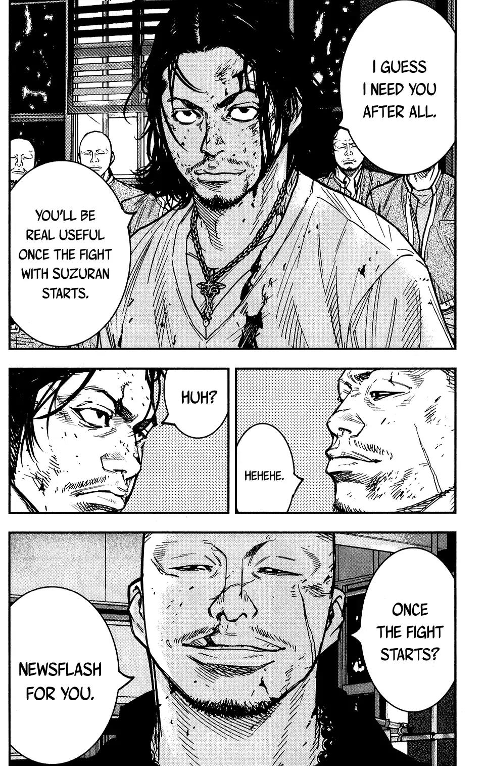 Crows Zero II: Suzuran x Houen Chapter 17 page 35 - Chapter 17: Matoba and Shibayama's plan