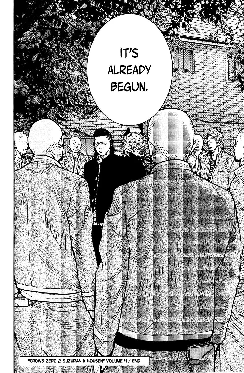 Crows Zero II: Suzuran x Houen Chapter 17 page 37 - Chapter 17: Matoba and Shibayama's plan