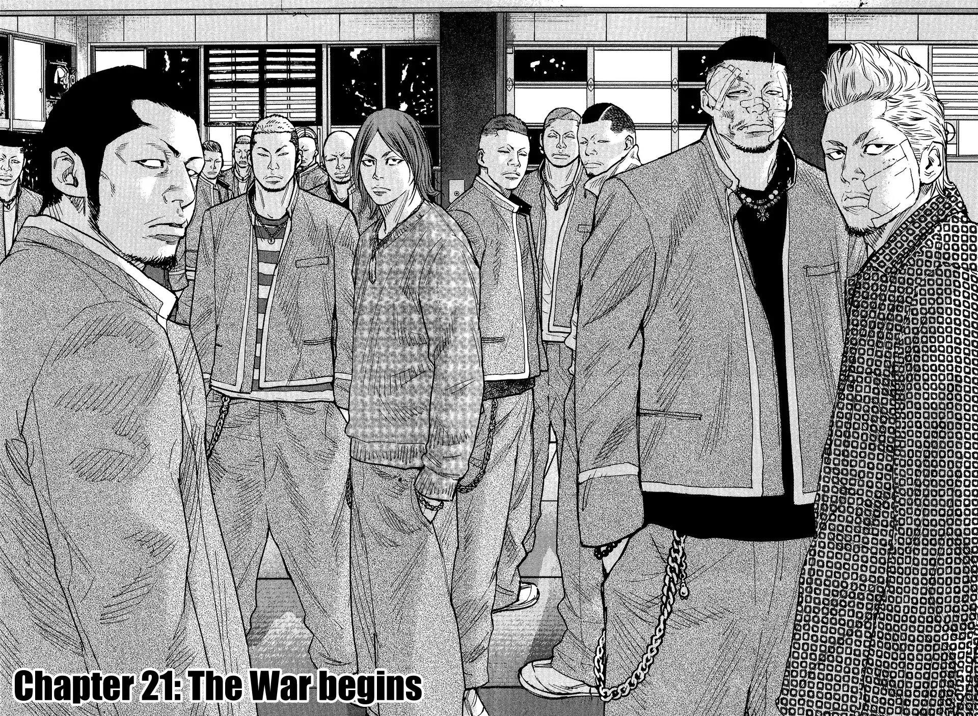 Crows Zero II: Suzuran x Houen Chapter 21 page 7 - Chapter 21: The War Begins