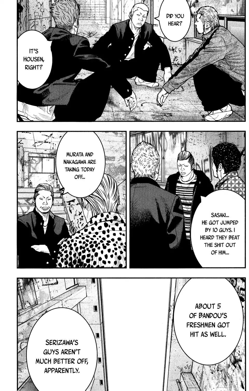Crows Zero II: Suzuran x Houen Chapter 22 page 18 - Chapter 22: Hunting Suzuran