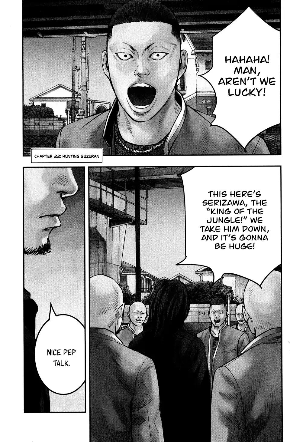 Crows Zero II: Suzuran x Houen Chapter 22 page 3 - Chapter 22: Hunting Suzuran