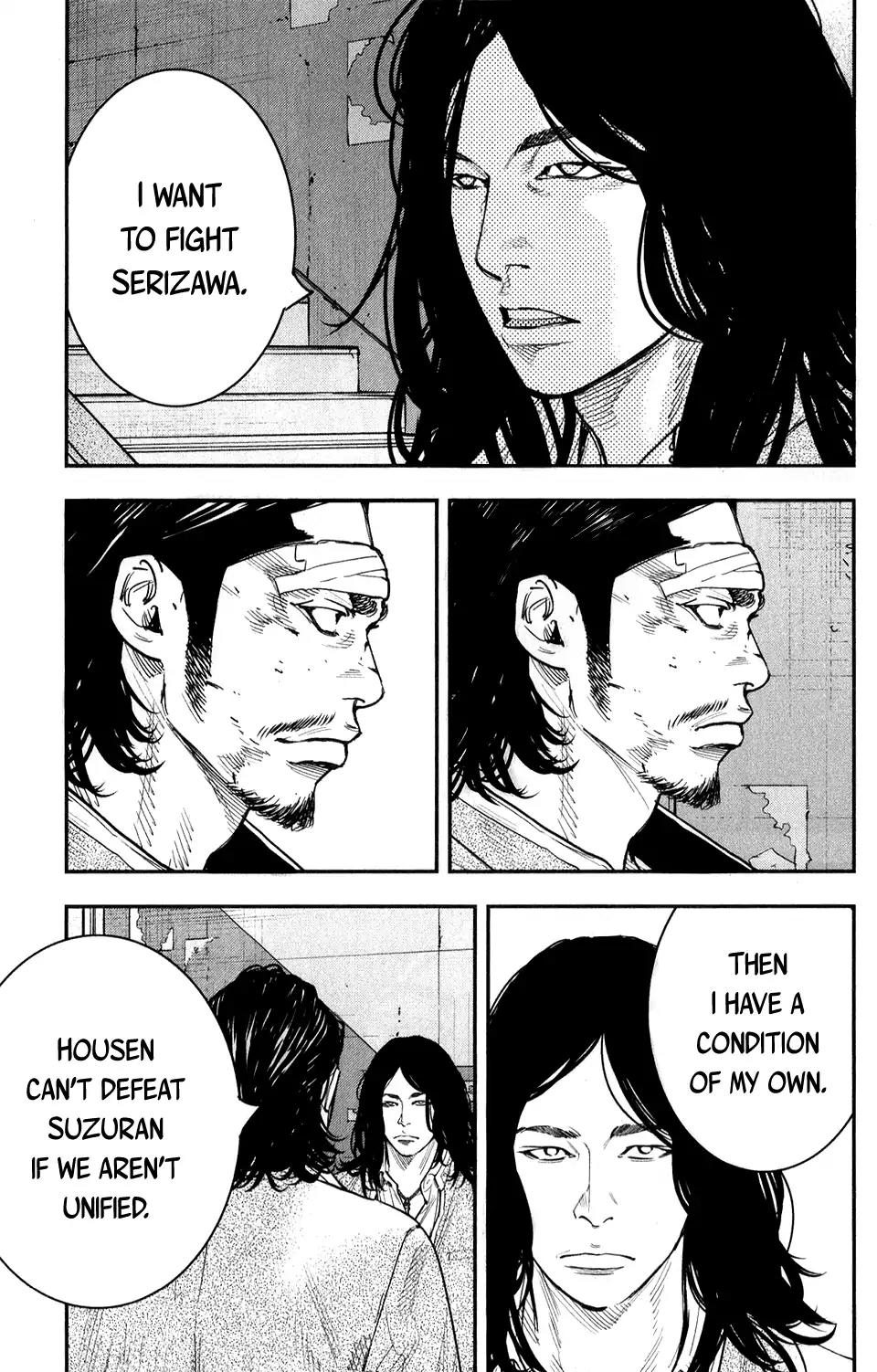 Crows Zero II: Suzuran x Houen Chapter 22 page 38 - Chapter 22: Hunting Suzuran