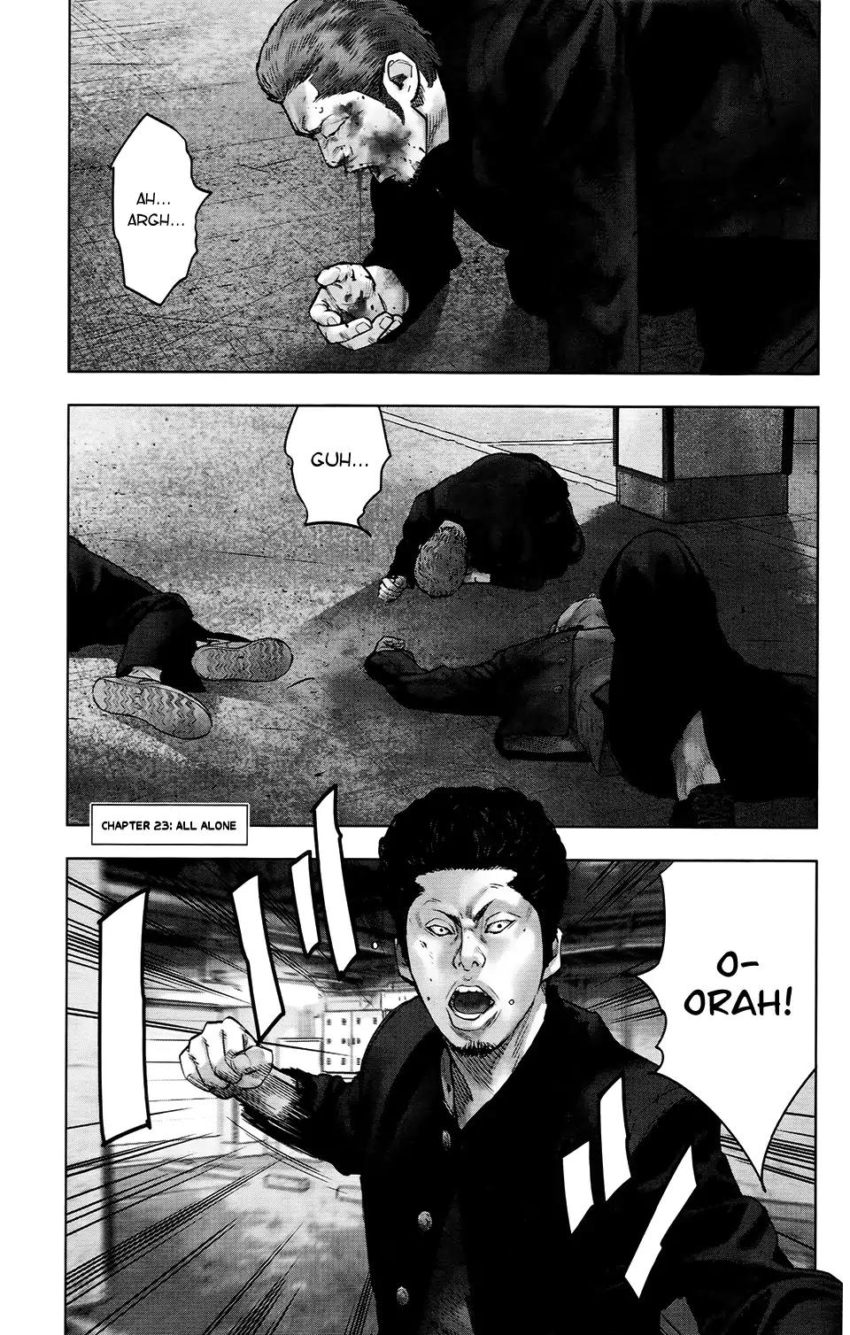 Crows Zero II: Suzuran x Houen Chapter 23 page 9 - Chapter 23: All Alone