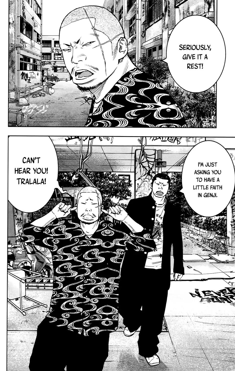 Crows Zero II: Suzuran x Houen Chapter 24 page 16 - Chapter 24: Takiya Genji vs Izaki Shun