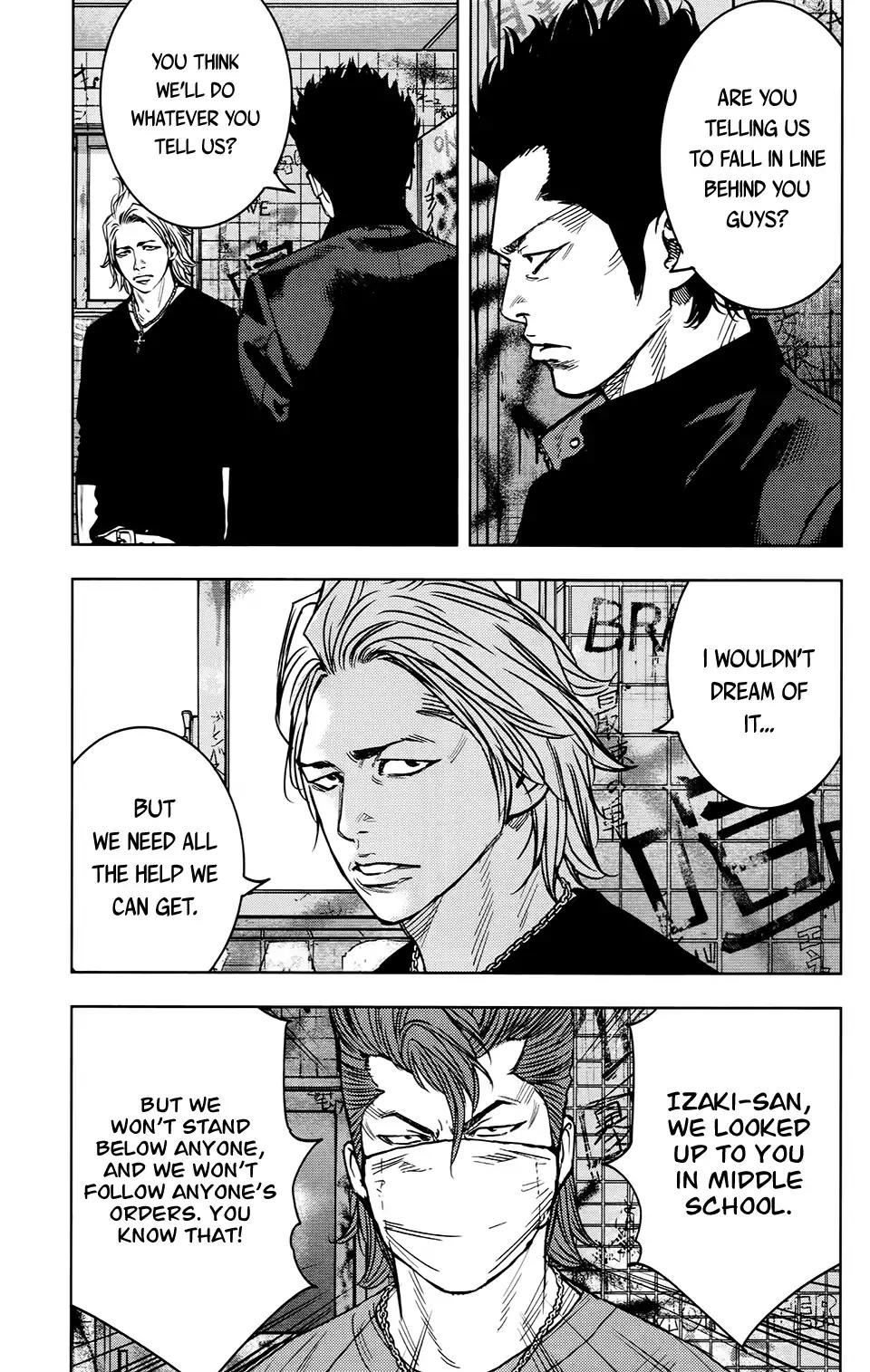 Crows Zero II: Suzuran x Houen Chapter 26 page 15 - Chapter 26: Serizawa Moves