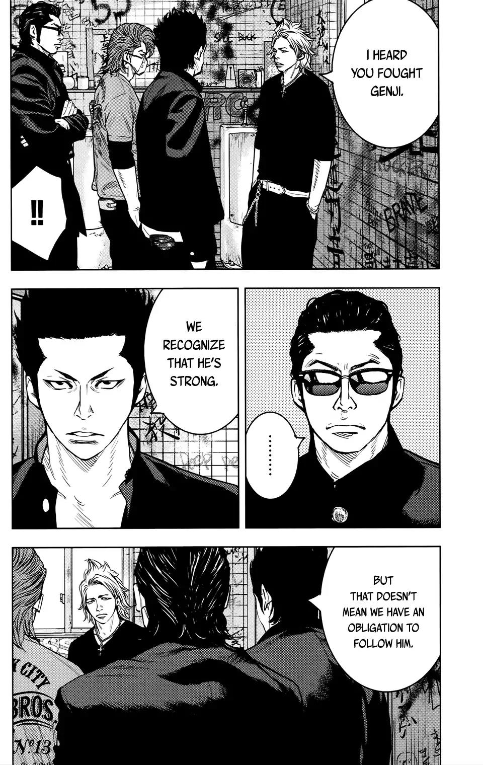 Crows Zero II: Suzuran x Houen Chapter 26 page 16 - Chapter 26: Serizawa Moves