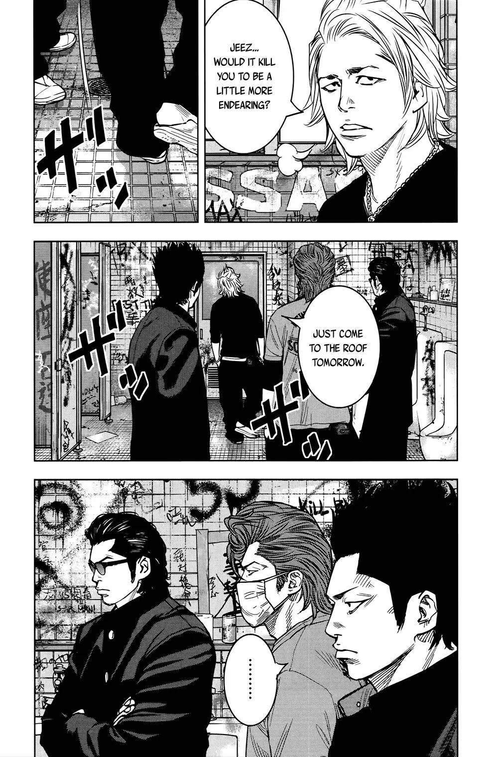 Crows Zero II: Suzuran x Houen Chapter 26 page 17 - Chapter 26: Serizawa Moves