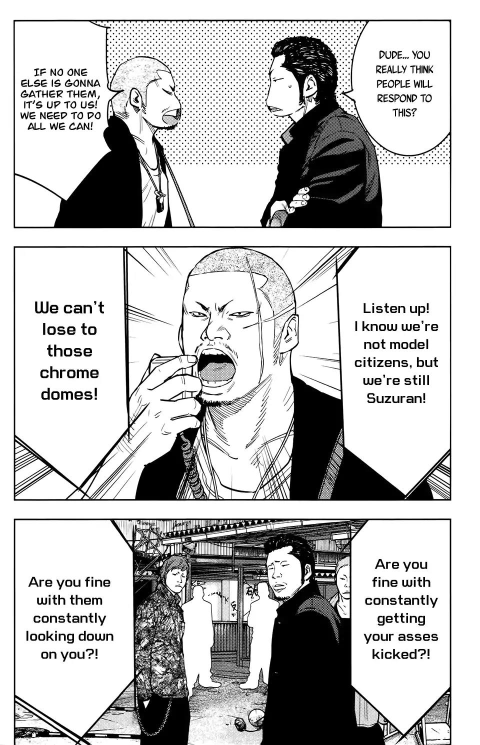 Crows Zero II: Suzuran x Houen Chapter 26 page 4 - Chapter 26: Serizawa Moves