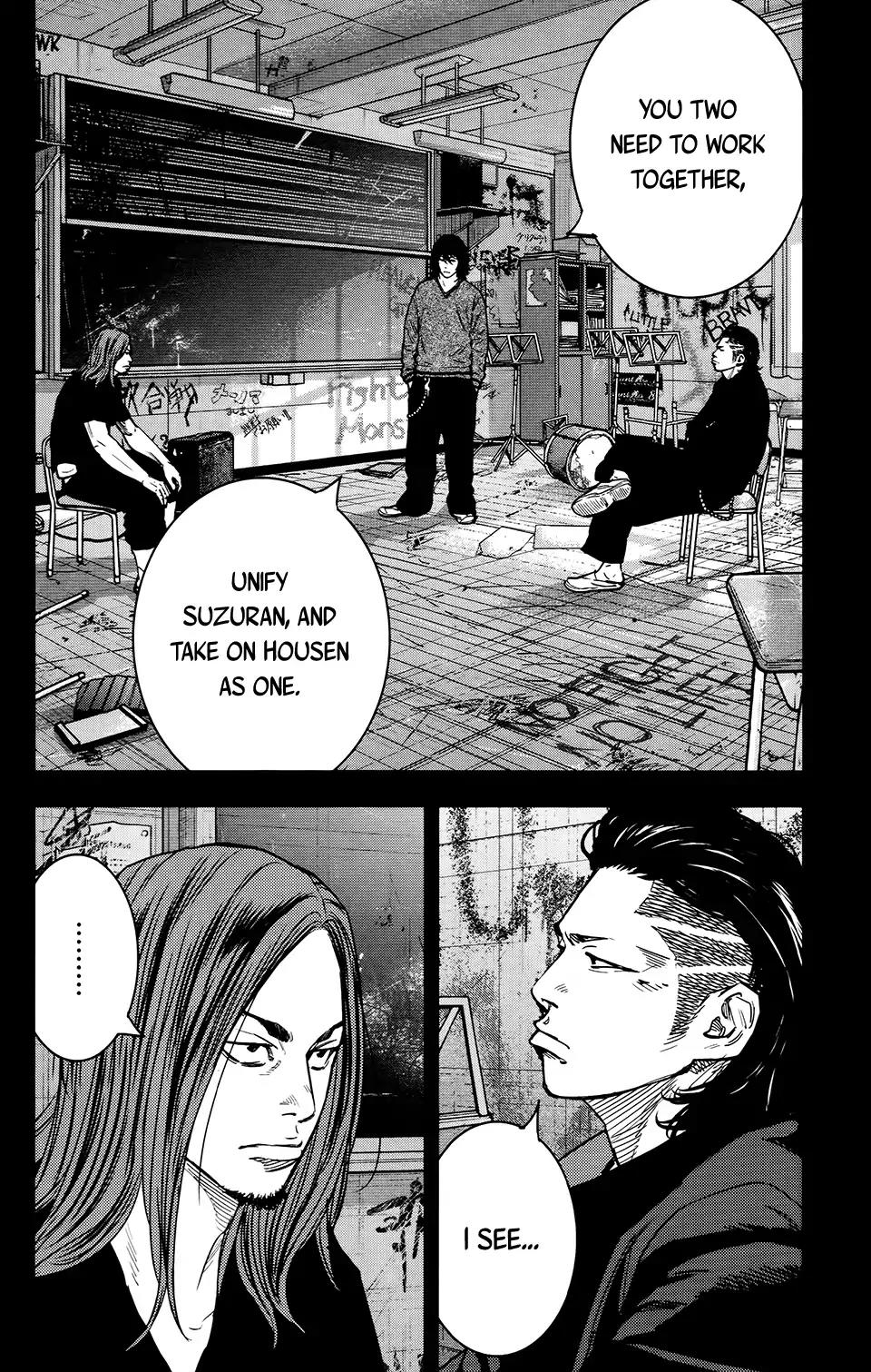 Crows Zero II: Suzuran x Houen Chapter 26 page 8 - Chapter 26: Serizawa Moves