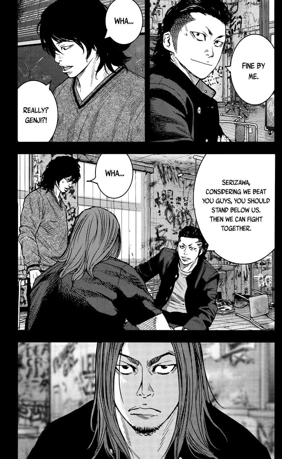 Crows Zero II: Suzuran x Houen Chapter 26 page 9 - Chapter 26: Serizawa Moves