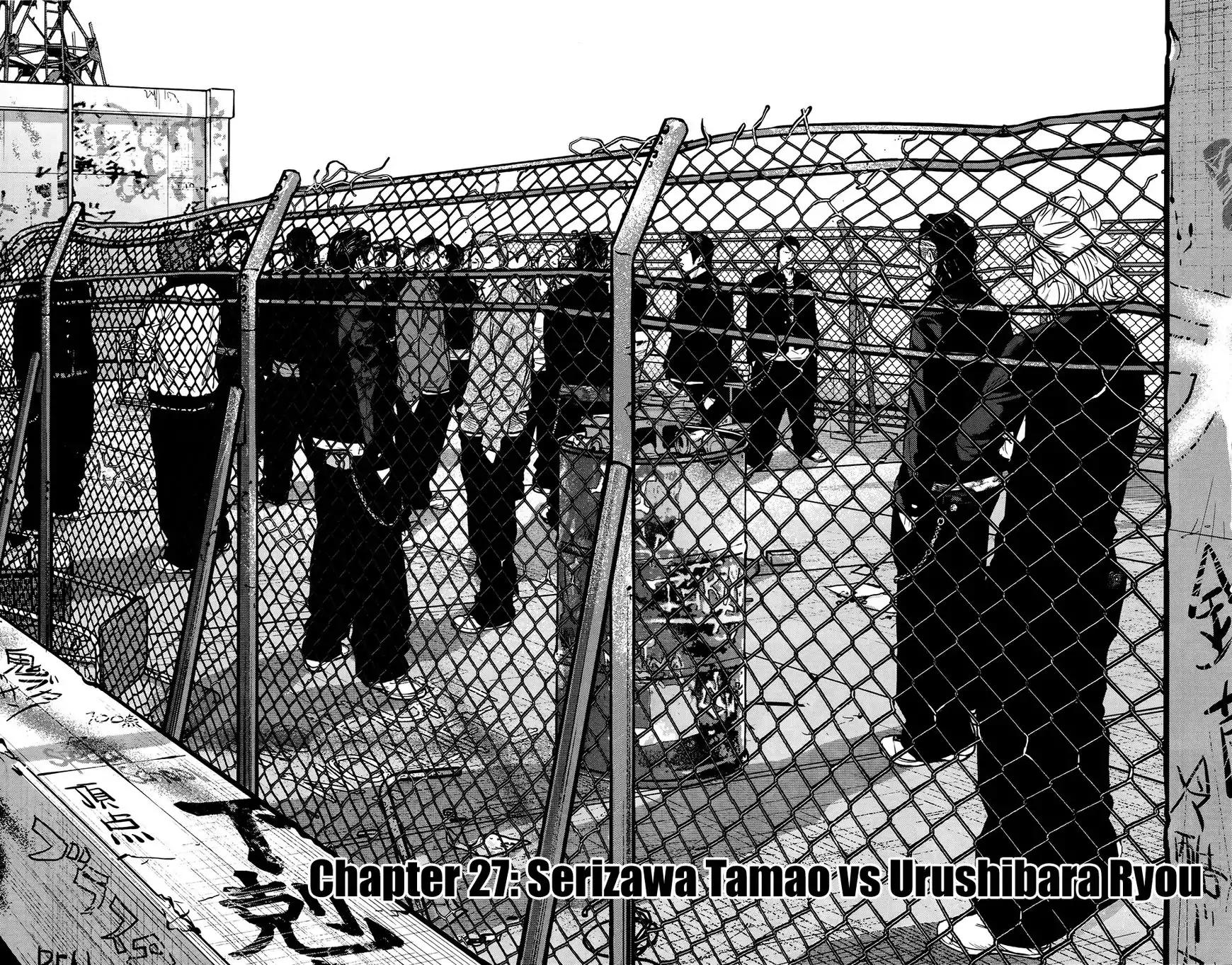 Crows Zero II: Suzuran x Houen Chapter 27 page 3 - Chapter 27: Serizawa Tamao vs Urushibara Ryou