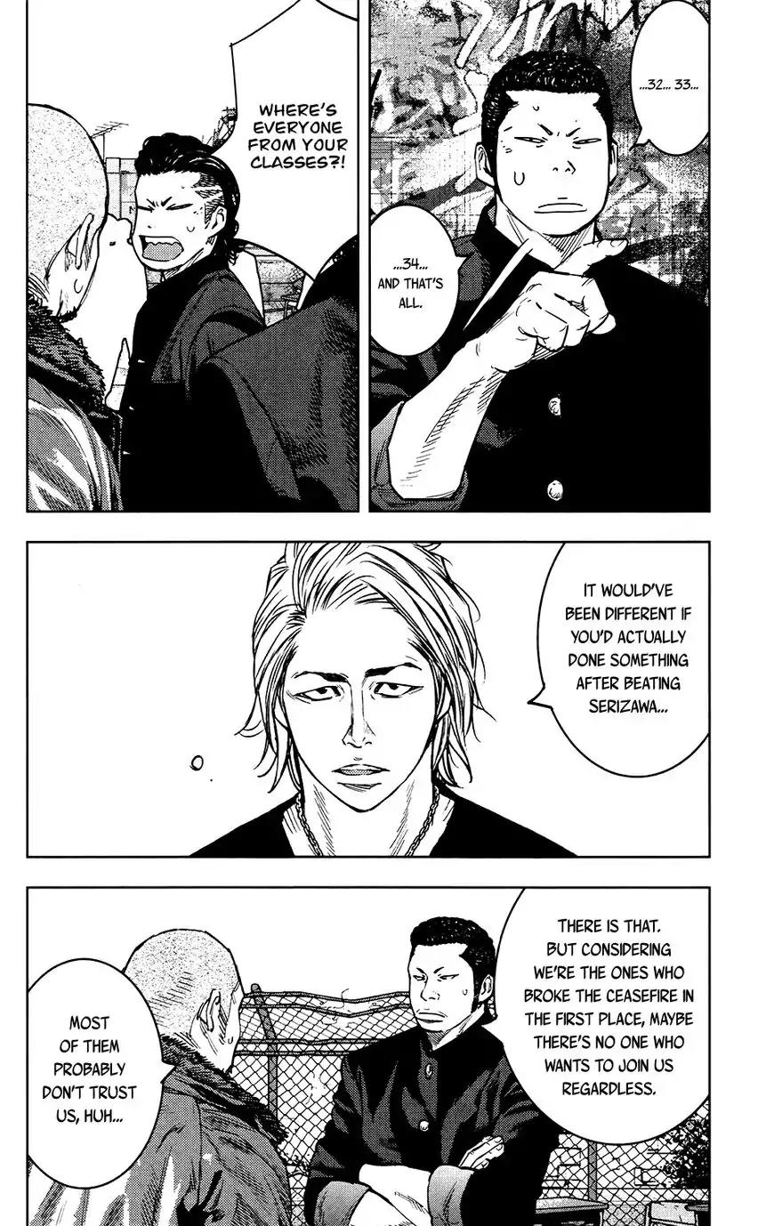 Crows Zero II: Suzuran x Houen Chapter 27 page 4 - Chapter 27: Serizawa Tamao vs Urushibara Ryou