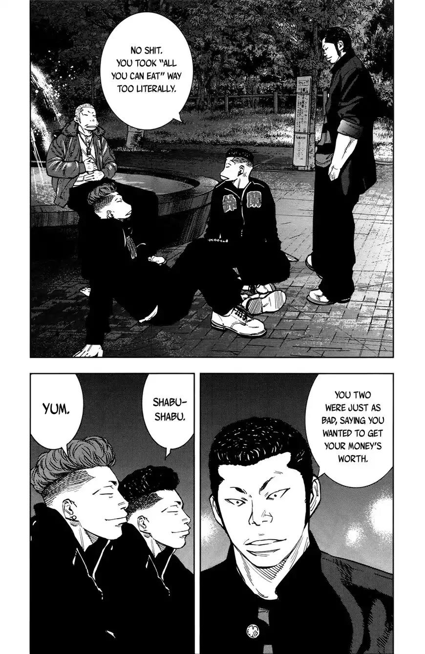 Crows Zero II: Suzuran x Houen Chapter 28 page 34 - Chapter 28: Serizawa vs Urushibara, Round 1