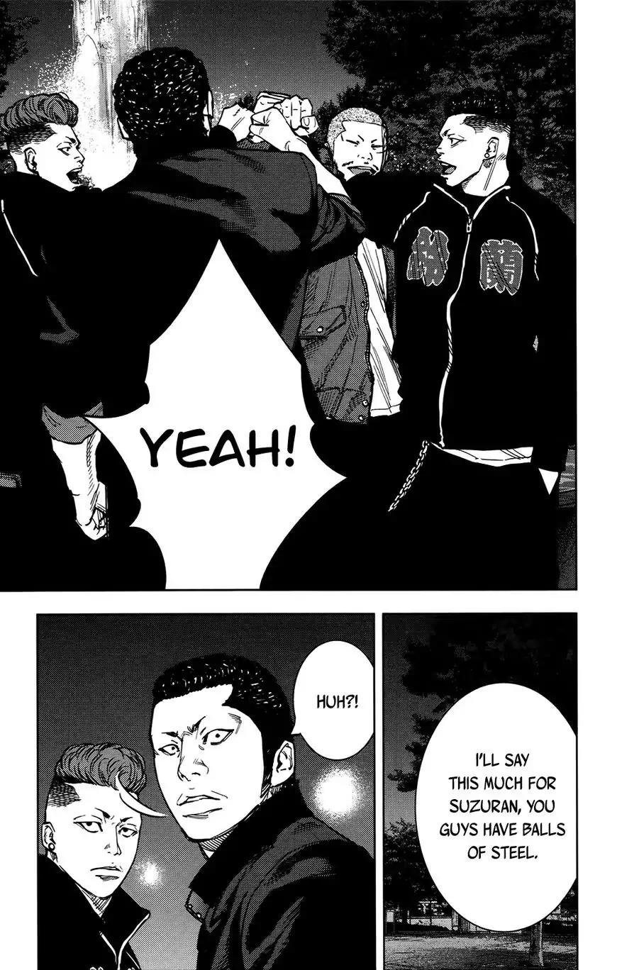 Crows Zero II: Suzuran x Houen Chapter 28 page 36 - Chapter 28: Serizawa vs Urushibara, Round 1