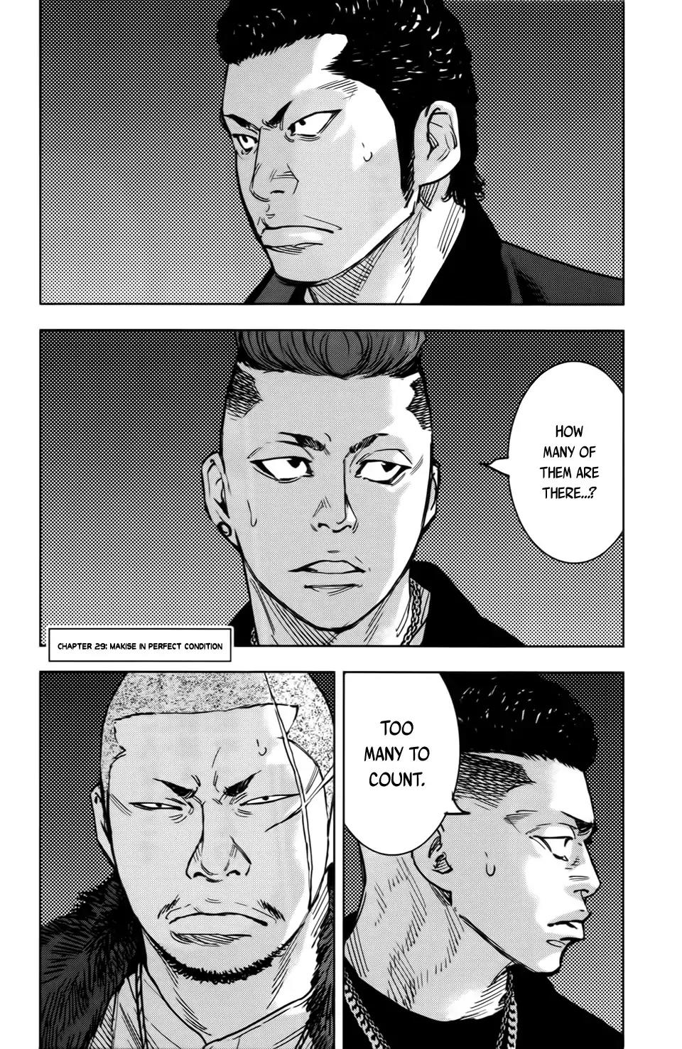 Crows Zero II: Suzuran x Houen Chapter 29 page 2 - Chapter 29: Makise in Perfect Condition