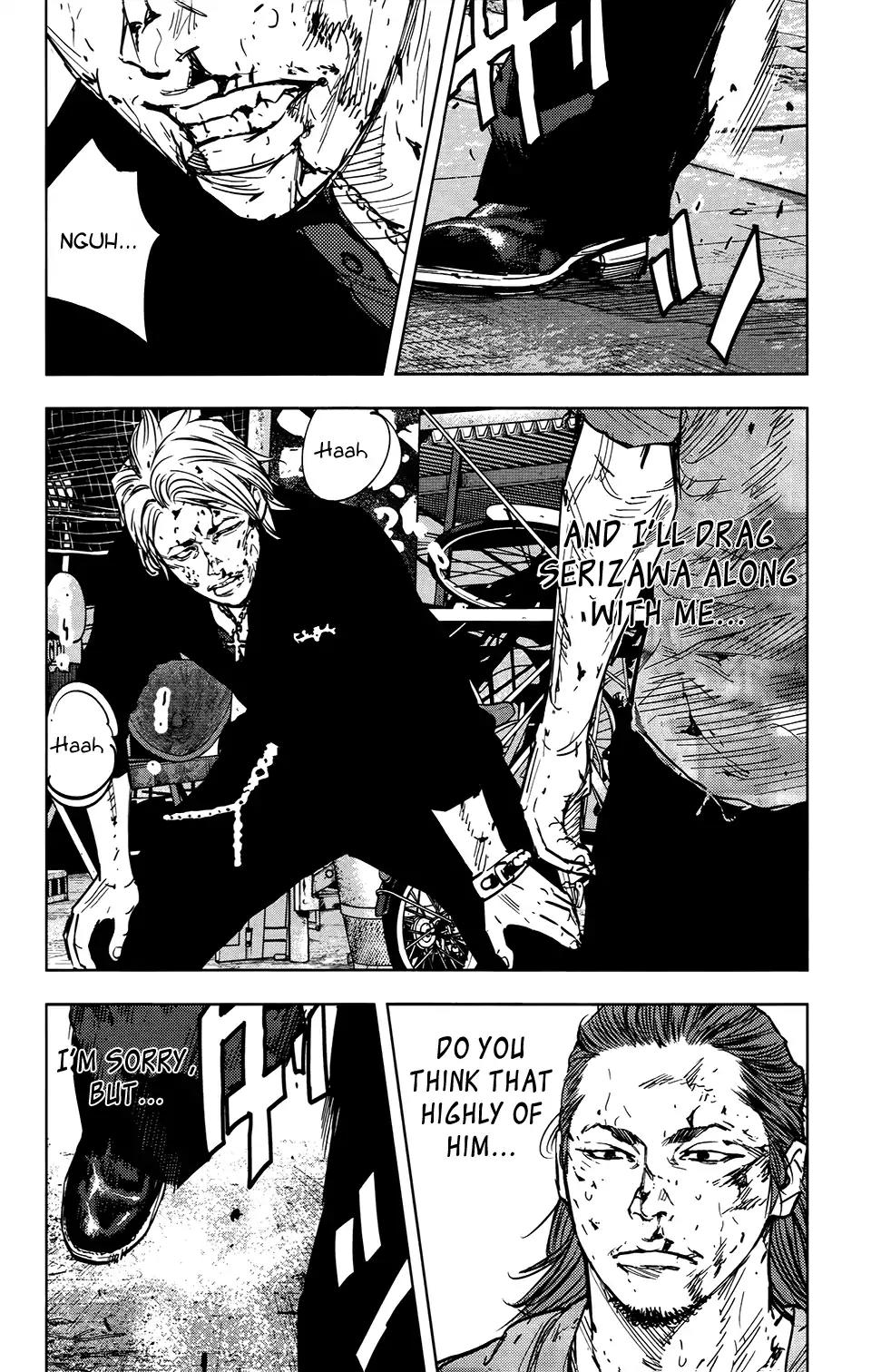 Crows Zero II: Suzuran x Houen Chapter 30 page 10 - Chapter 30: Izaki Shun vs Serizawa Tamao