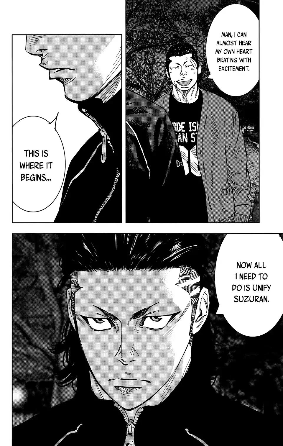 Crows Zero II: Suzuran x Houen Chapter 31 page 16 - Chapter 31: Conviction and resolve